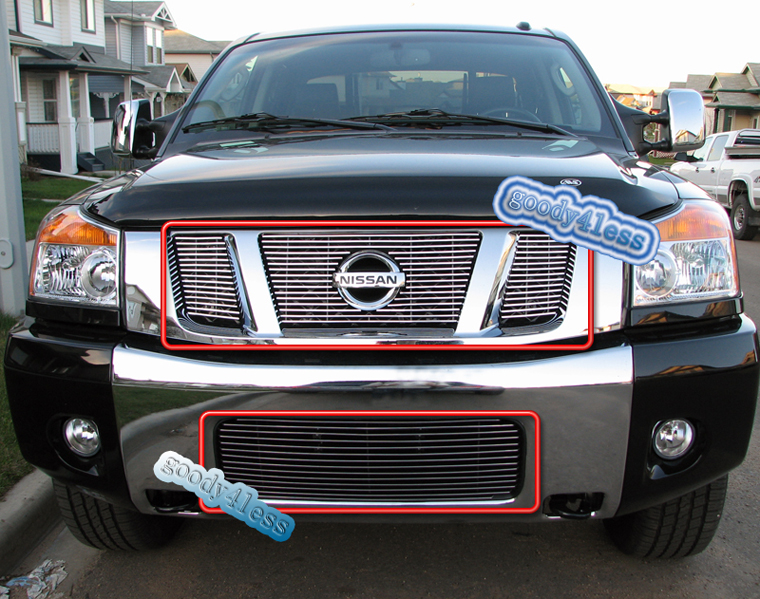 Billet grills for nissan titan #9