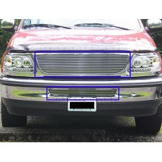 97 98 FORD F150 4WD EXPEDITION BILLET GRILLE GRILL SET