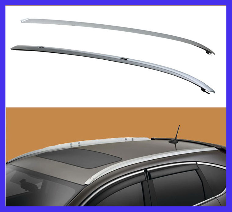 2012-2016 Honda CRV Roof Rack Side Rails OE Style Bars Silver Mount Bolt