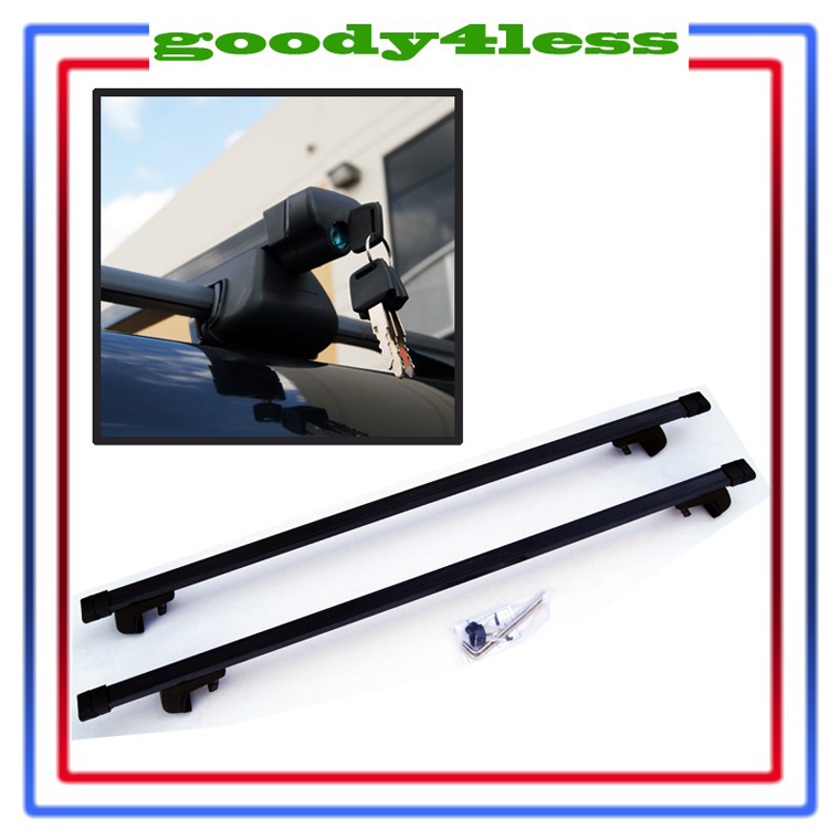 Honda Odyssey Pilot MDX Locked Roof Rack Cross Bars  