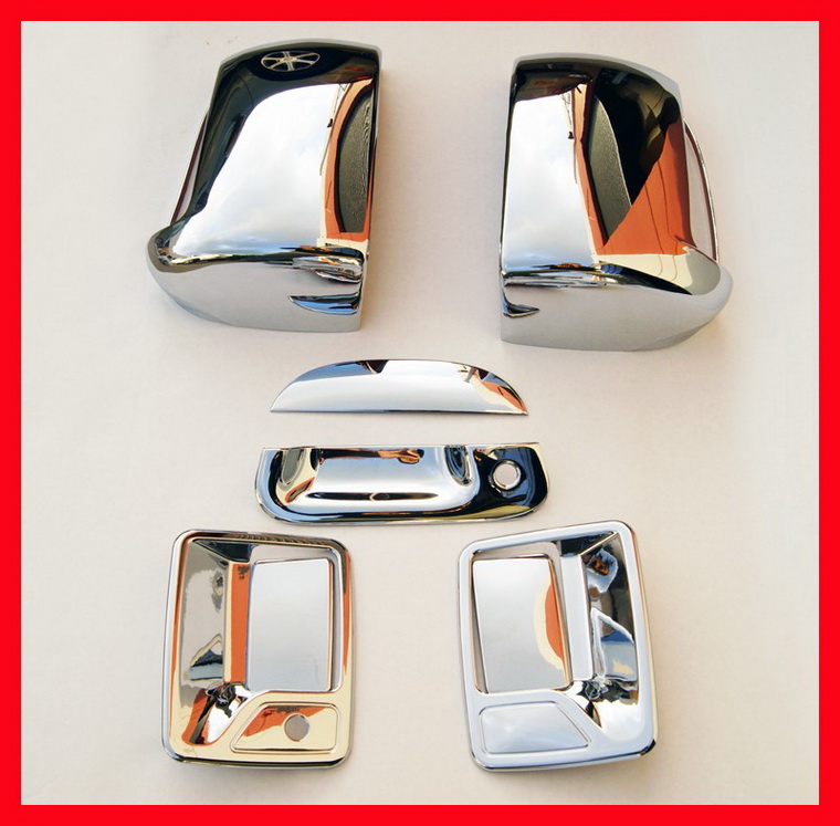Ford f250 chrome door handle covers #4