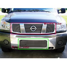 04 05 06 07 NISSAN TITAN ARMADA BILLET GRILLE GRILL SET